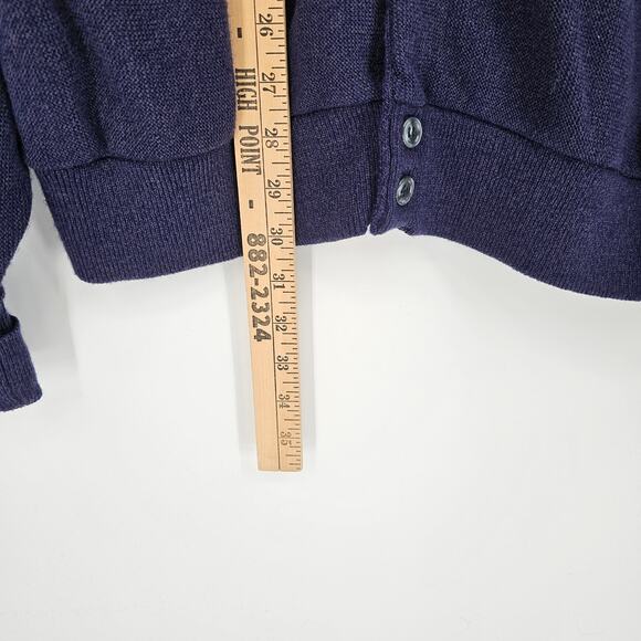 VTG Cypress Links Cardigan Sweater XL Button Up Golf Wear Preppy Office USA Made - Picture 4 of 5
